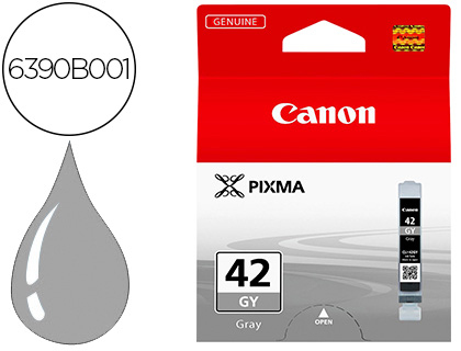 CARTOUCHE CANON JET D'ENCRE CLI-42GY CANON PIXMA PRO-100/100S COLORIS GRIS 490P