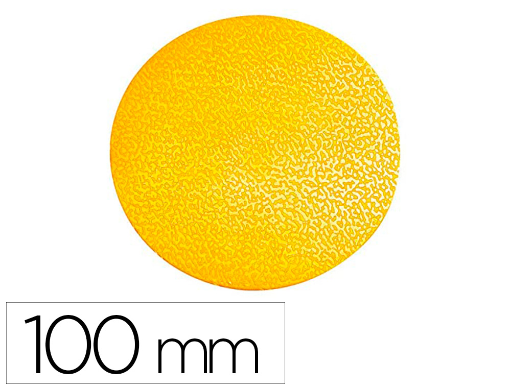 MARQUAGE AU SOL DURABLE IDENTIFICATION ZONES DE       DANGER PASSAGE STOCKAGE POINT DIAMETRE 100 MM INTERIEUR LOT