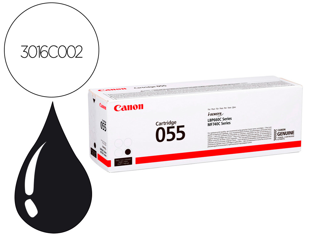 TONER CANON 3016C002 TONER 055 NOIR