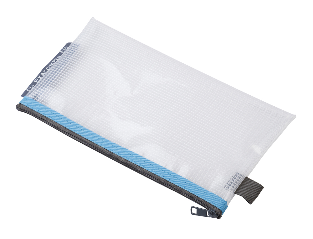 POCHETTE ZIP EXACOMPTA EVA ENVELOPPE COLORIS ASSORTIS