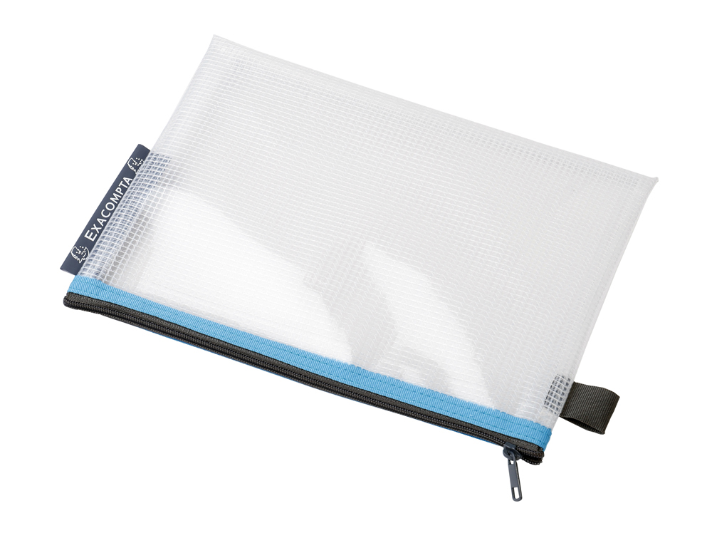 POCHETTE ZIP EXACOMPTA EVA A5 COLORIS ASSORTIS