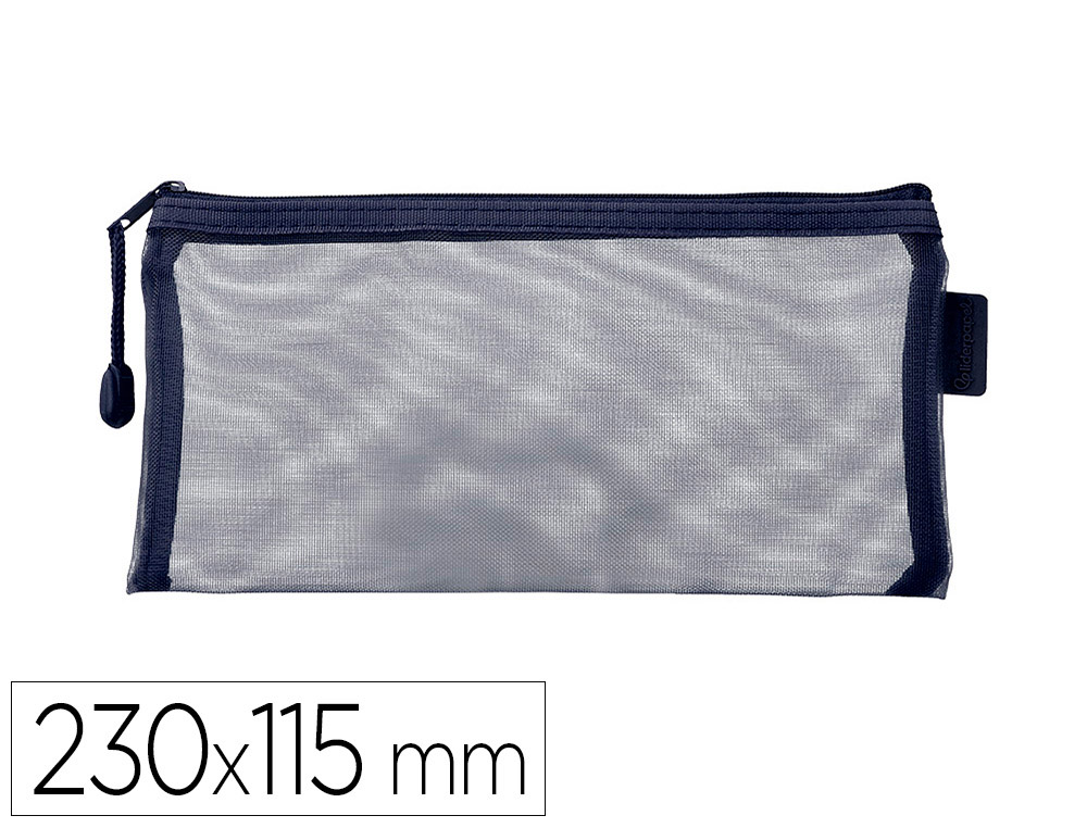 POCHETTE ZIP LIDERPAPEL MULTIUSAGE FORMAT TICKET      230X115MM FERMETURE ECLAIR    POLYESTER TRANSPIRABLE