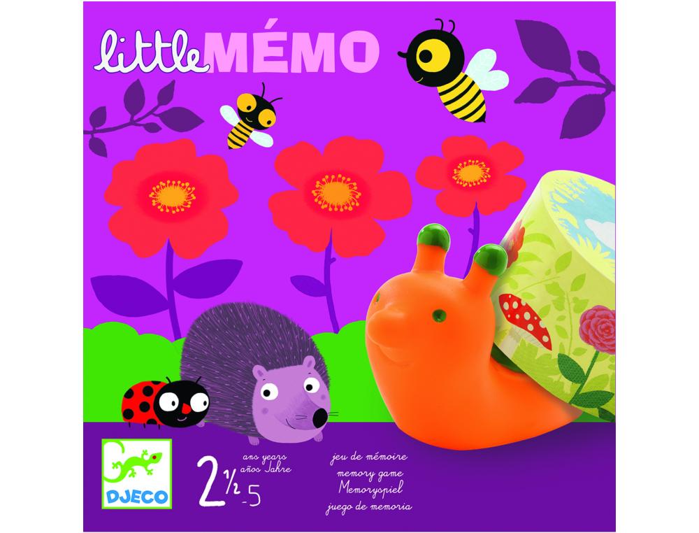 MEMO DJECO LITTLE MEMO DEVELOPPE MEMOIRE ET          CONCENTRATION LOGIQUE ET      COLLABORATION 9 PIECES