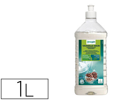 LIQUIDE VAISSELLE ENZYMATIQUE FORMULE PROFESSIONNELLE       DEGRAISSANTE FLACON 1L