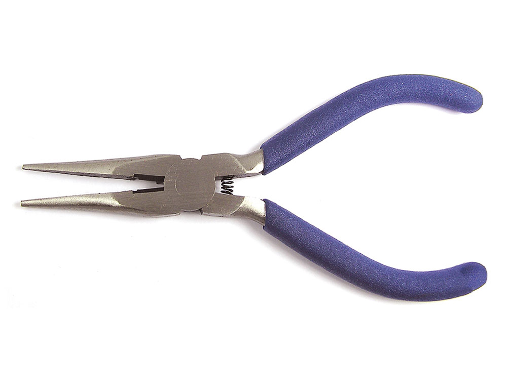 PINCE BIJOUX INSSPIRO POINTE PLATE 3 FONCTIONS POIGNEE     ANTIDERAPANTE 13,5CM