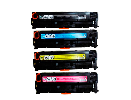 TONER CLOVER COMPATIBLE HP COLOR LASERJET M451 COULEUR CYAN MAGENTA JAUNE NOIR MULTIPACK 4 UNITÉS
