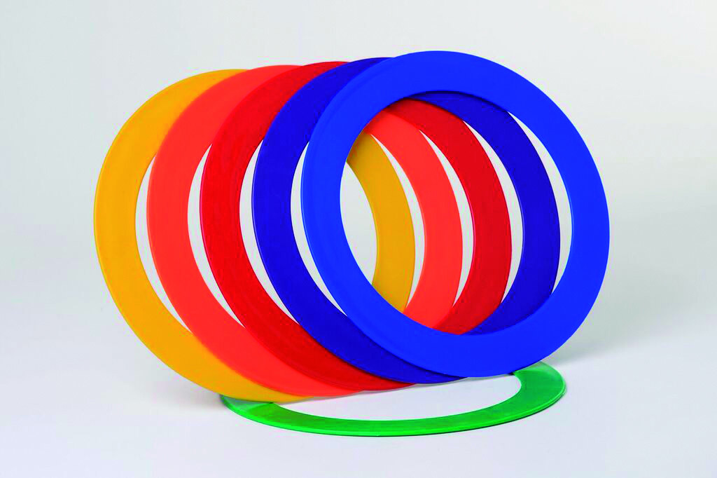 ANNEAU PLASTICO ROTOTECH JUNIOR EN POLYPROPYLÈNE AVEC LIVRET/3 DIAMÈTRE 240MM