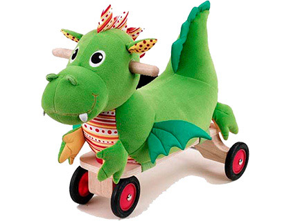 JEU WONDERWORLDS PUFFY DRAGON AVEC SONS 31X60X47CM