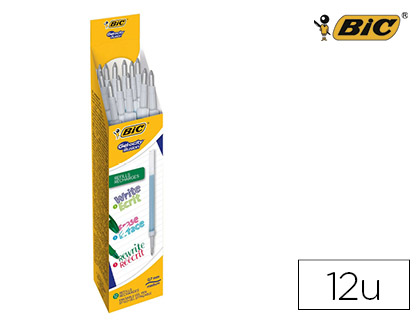 RECHARGE STYLO BIC GELOCITY ILLUSION ENCRE GEL EFFAÇABLE COLORIS VERT