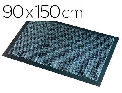 TAPIS ANTI-POUSSIÈRE PAPERFLOW POLYPROPYLÈNE SUPER BUDGET 90X150CM ASPECT VELOUR COLORIS GRIS