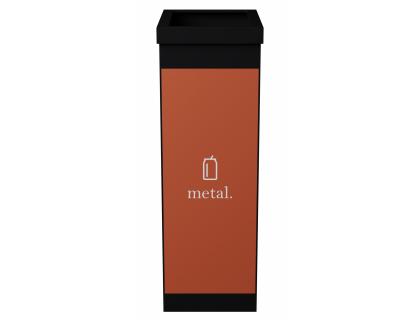 CORBEILLE TRI SELECTIF METAL