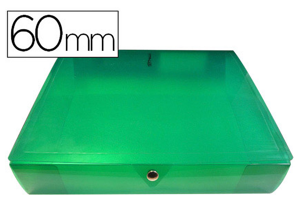 BOÎTE CLASSEMENT VIQUEL POLYPROPYLÈNE DOS 60MM COLORIS VERT