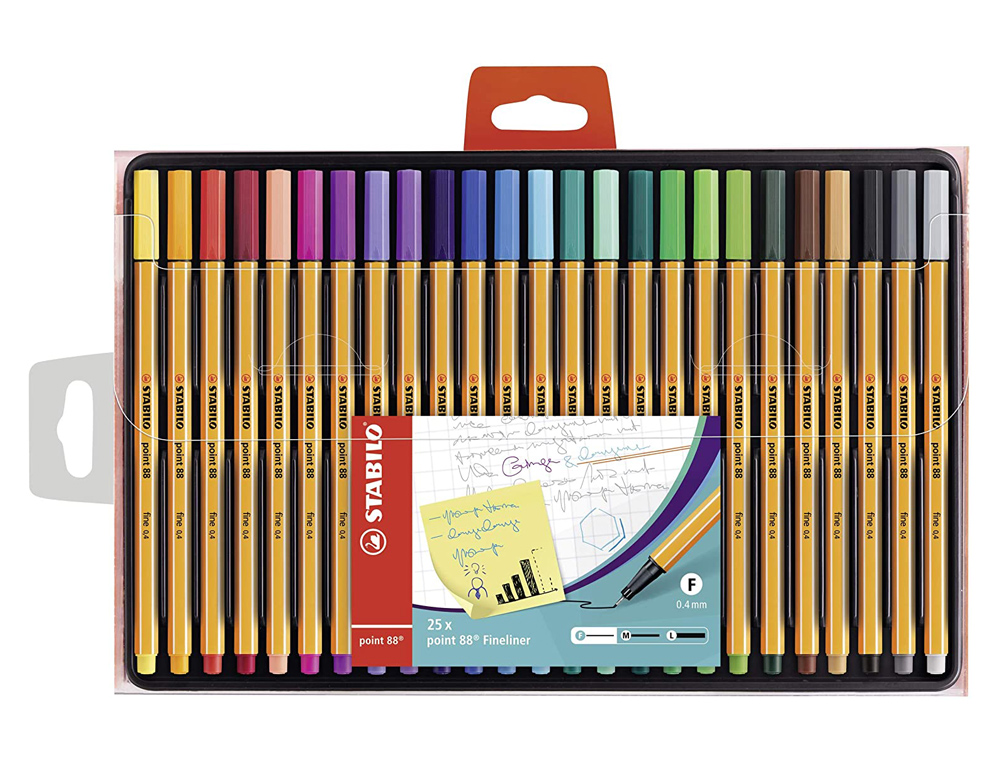 FEUTRE COLORIAGE STABILO POWER MAX ENCRE LAVABLE CORPS LARGE POINTE LARGE BLOQUÉE LOT 24 UNITÉS