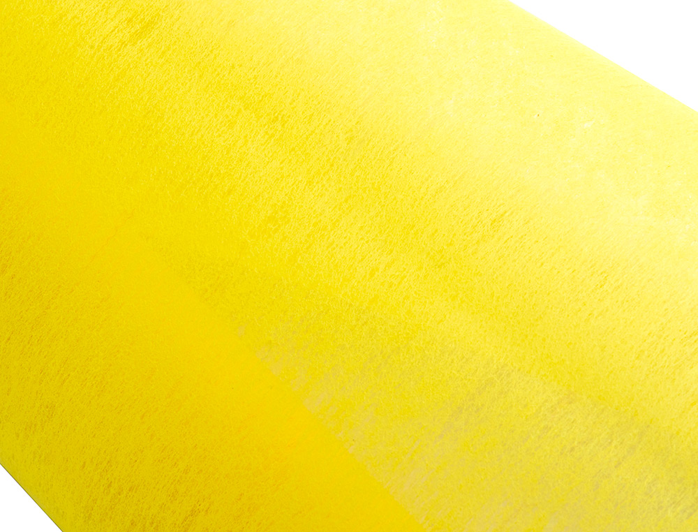 TISSU NON TISSÉ LIDERPAPEL COSTUMES ACCESSOIRES CHEMIN DE TABLE ROULEAU 5X0.5M COLORIS JAUNE