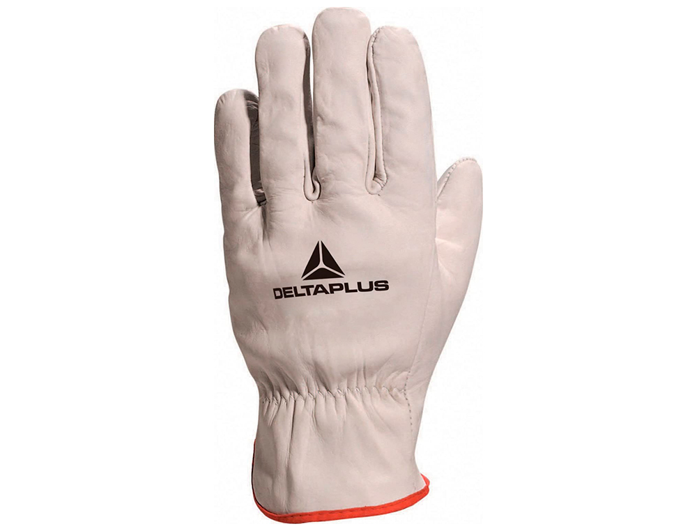 GANT TOUT FLEUR BOVIN DELTAPLUS COUPE AMRICAINE PAISSEUR 0.90/1.10MM COLORIS GRIS LISER ROUGE TAILLE 9 PAIRE
