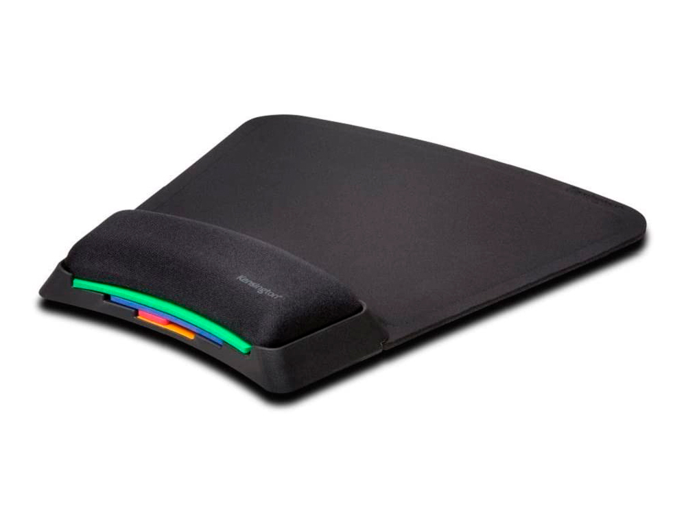 TAPIS SOURIS KENSINGTON SMARTFIT GEL RÉGLABLE HAUTEUR COLORIS NOIR