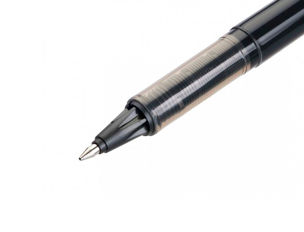 ROLLER PILOT VBALL 7 CRITURE MOYENNE 0.5MM ENCRE LIQUIDE NIVEAU VISIBLE RGULATEUR DBIT CLIP MTAL COLORIS NOIR