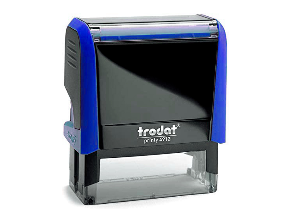 FORMULE COMMERCIALE TRODAT XPRINT SAISI LE EMPREINTE 44X15MM ENCRAGE AUTOMATIQUE RECHARGEABLE BLEU