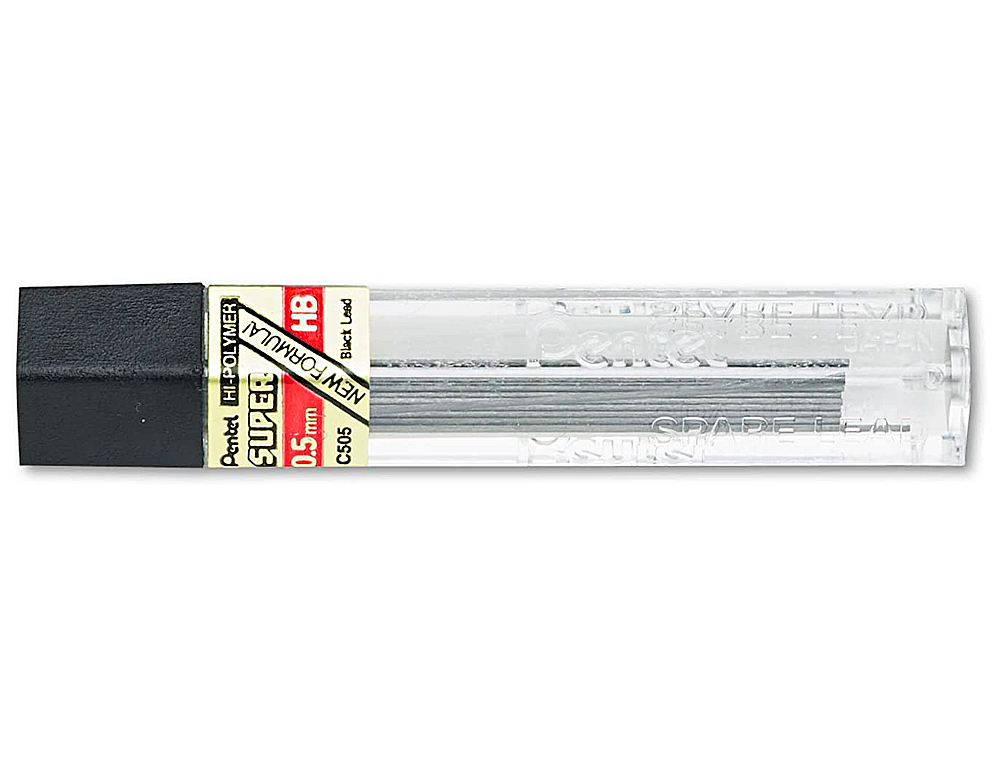 MINE PENTEL 0.5MM HB ÉTUI 12 UNITÉS