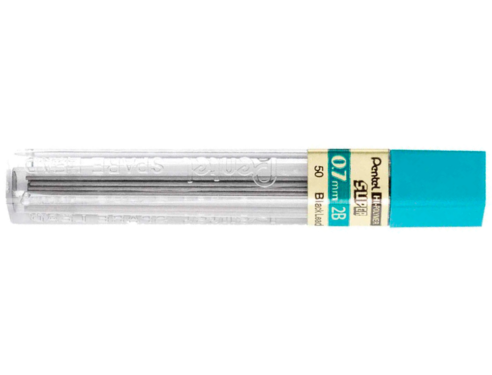 MINE PENTEL 0.7MM 2B ÉTUI 12 UNITÉS