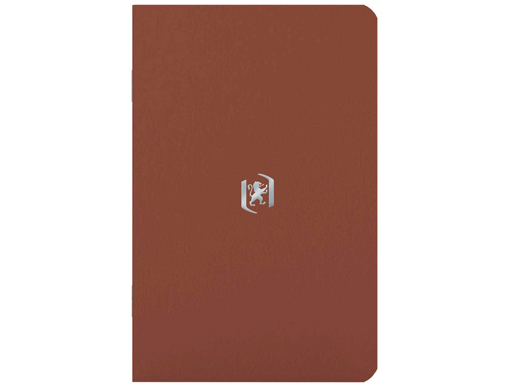 CARNET AGRAFÉ OXFORD POCKET NOTES 9X14CM 48 PAGES 90G COLORIS CHOCOLAT
