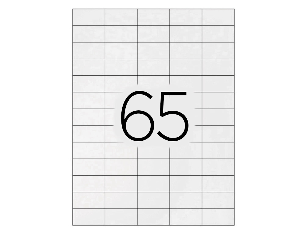 TIQUETTE ADHSIVE Q-CONNECT 38.1X21.2MM COINS DROITS IMPRIMANTE JET D'ENCRE LASER COPIEUR 100 FEUILLES 6500 UNITS