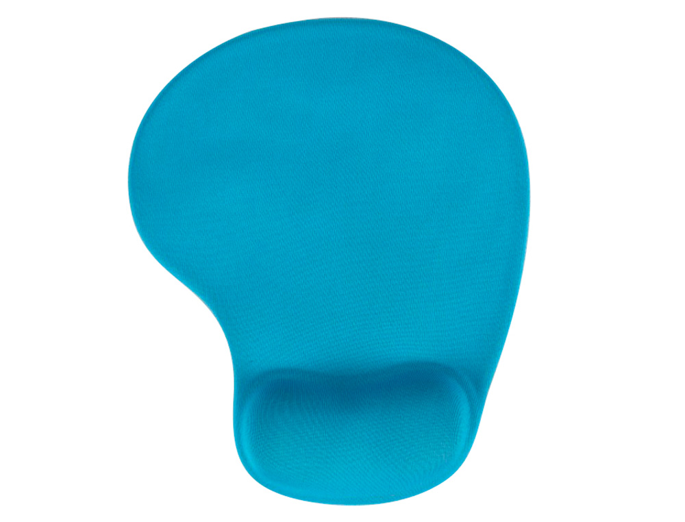 TAPIS SOURIS Q-CONNECT REPOSE-POIGNET MOUSSE         AUGMENTE CONFORT FACILEMENT   NETTOYABLE COLORIS TURQUOISE