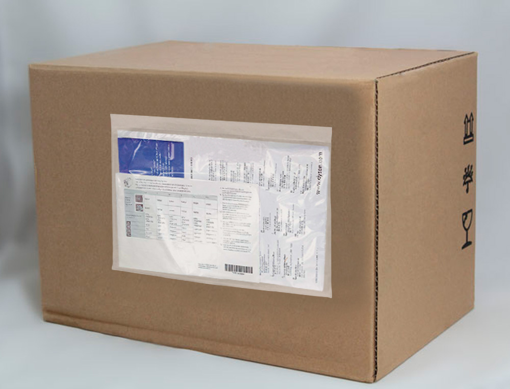 POCHETTE PORTE-DOCUMENTS Q-CONNECT AUTO-ADHESIVE       TRANSPARENTE 225X165MM PAQUET 100 UNITES