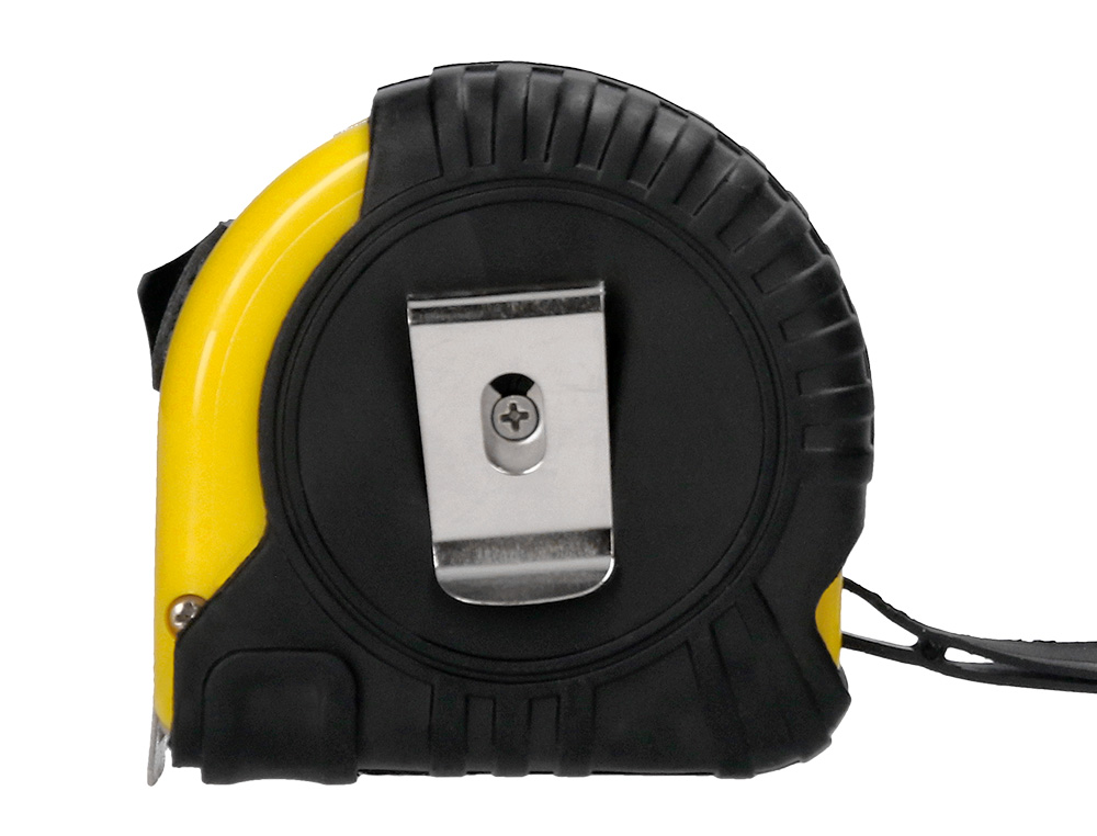 METRE ENROULEUR Q-CONNECT CAOUTCHOUC FREIN MATERIEL     ANTICHOC LARGEUR 25MM         LONGUEUR 8M