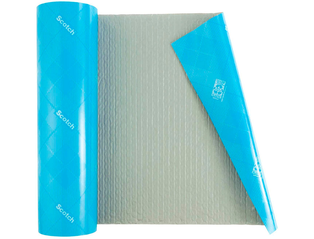 ROULEAU D EMBALLAGE POUR EXPEDITION 3M FLEX AND SEAL ADHESIF SANS COLLER 38CMX6M
