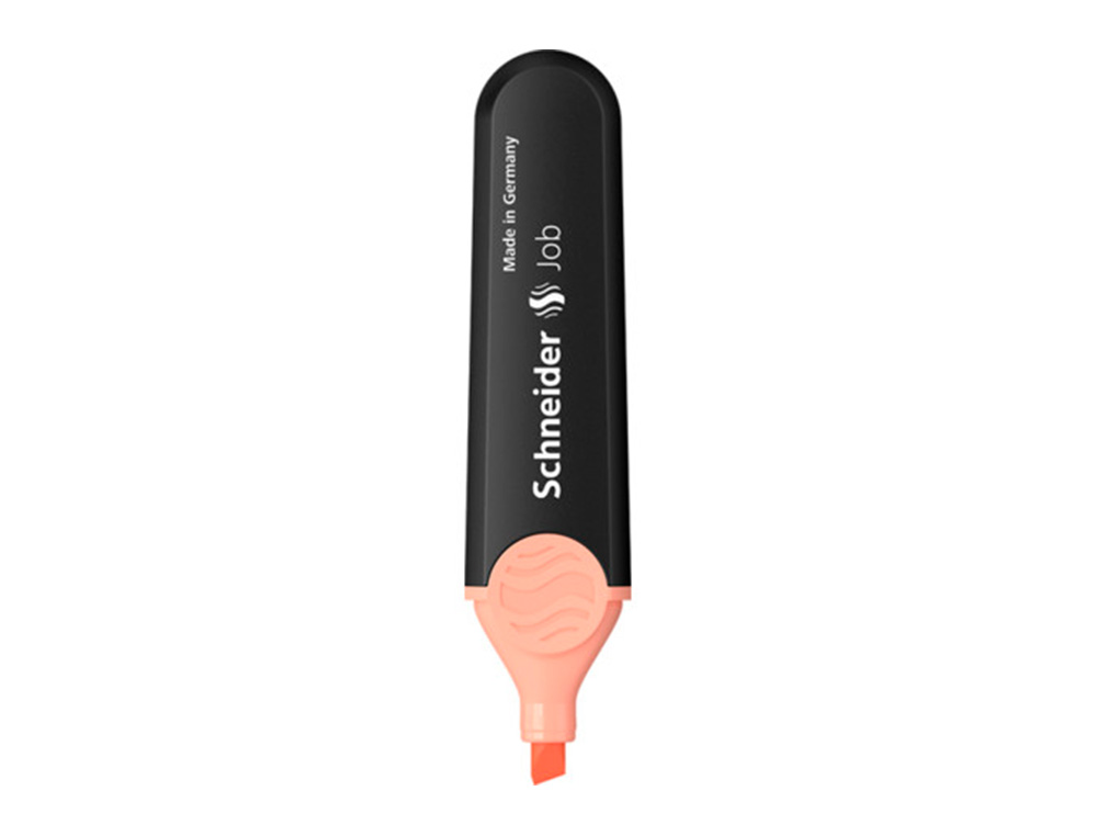 SURLIGNEUR SCHNEIDER JOB PASTEL POINTE BISEAUTEE ECRITURE 1/5MM COLORIS PECHE