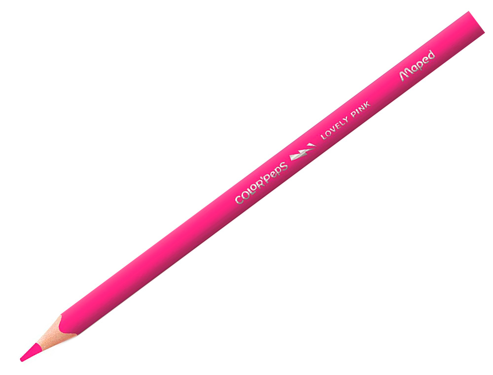 CRAYON DE COULEUR MAPED COLOR PEP'S DESIGN MONSTER POINTE RSISTANTE ETUI CARTON DE 24  UNITS
