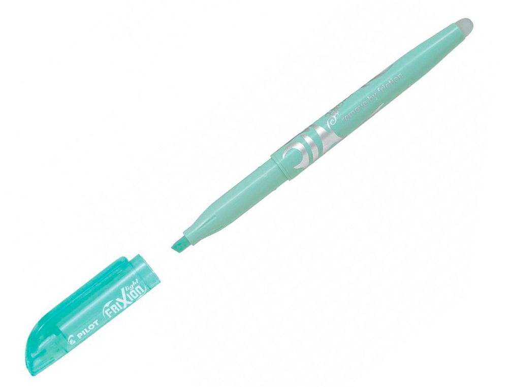 SURLIGNEUR PILOT FRIXION LIGHT SOFT EFFACABLE POINTE MOYENNE COLORIS VERT PASTEL