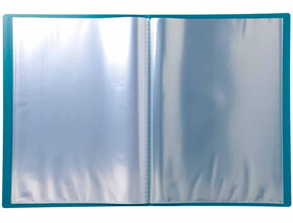 PROTEGE-DOCUMENTS EXACOMPTA KREACOVER CHROMALINE          POLYPROPYLENE SEMI-RIGIDE     24X32CM 80 VUES COLORIS