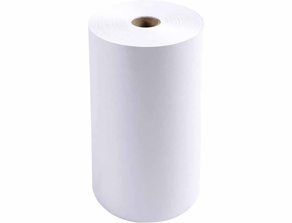 BOBINE THERMIQUE EXACOMPTA TELEX 1 PLI EXTRA BLANC 60G 210X120MM MANDRIN 25MM METRAGE 120M