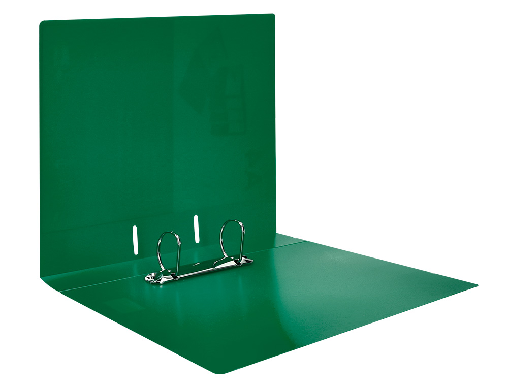 CLASSEUR KANGOUROU LIDERPAPEL 2 ANNEAUX EN D 40MM           POLYPROPYLENE 283X320MM       DOCUMENT A4 COLORIS VERT