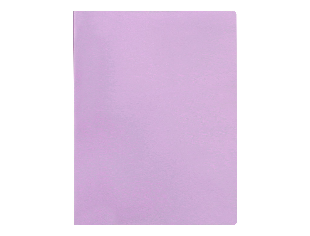 PROTEGE-DOCUMENTS LIDERPAPEL POLYPROPYLENE COUVERTURE      FLEXIBLE 80 POCHETTES FIXES   A4 220X297MM LAVANDE OPAQUE