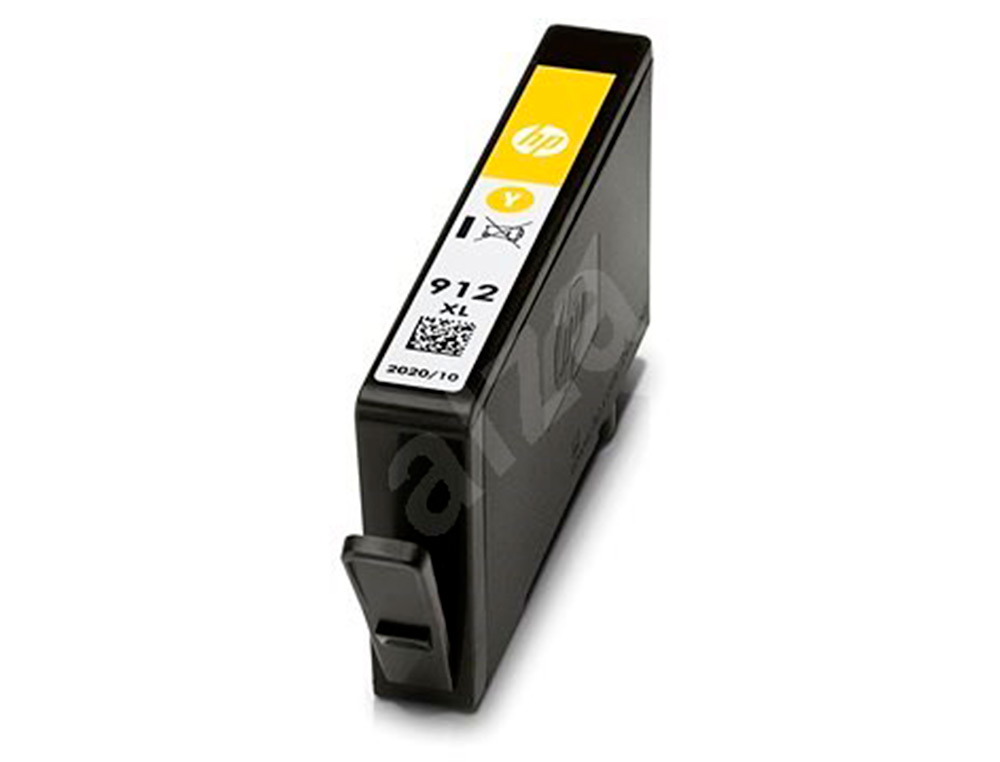CARTOUCHE ENCRE HP 912XL 8010 / 8020 / 8035 COULEUR JAUNE   825 PAGES