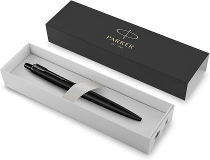 STYLO-BILLE PARKER JOTTER XL MONOCHROME POINTE MOYENNE     ENCRE BLEUE AVEC COFFRET      CADEAU COLORIS NOIR
