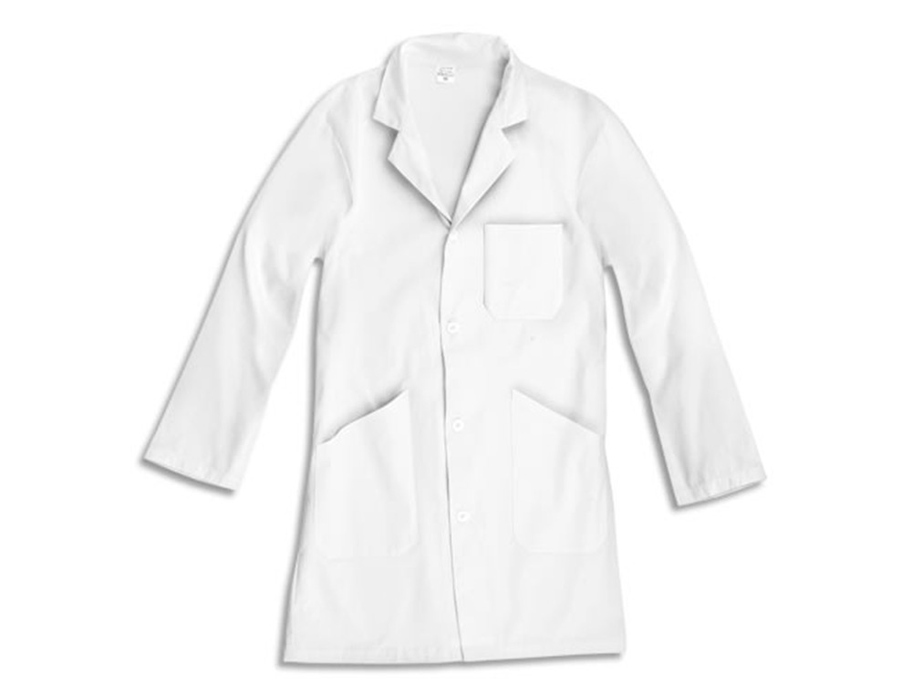 BLOUSE 100% COTON DE 190 G/M COLORIS BLANC TAILLE M