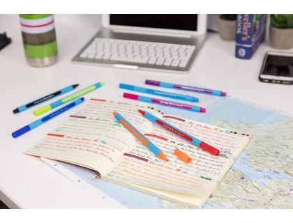 STYLO-BILLE SCHNEIDER SLIDER EDGE XB COULEUR ASSORTIES PACKDE 10