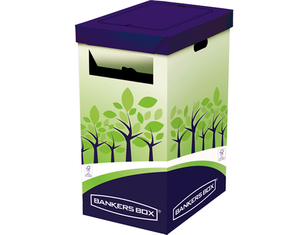 COLLECTEUR FELLOWES BANKERS BOX VERTICAL CARTON           600X300X500MM MULTICOLOR