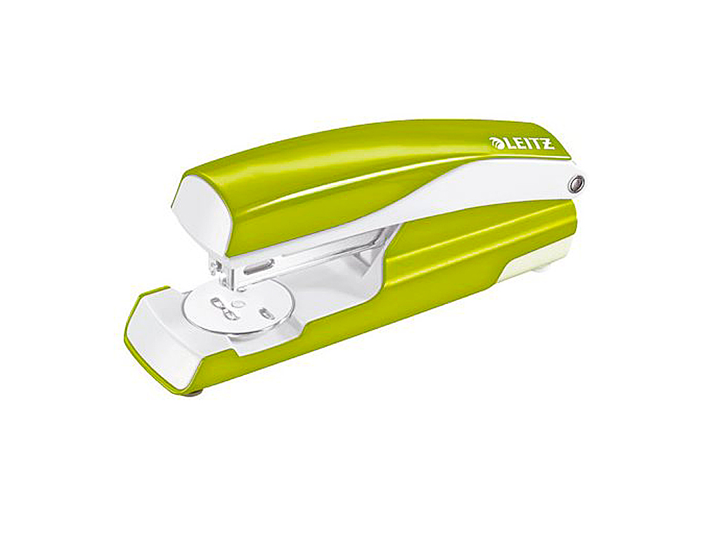 AGRAFEUSE LEITZ WOW MÉTAL 40X58X145MM 30 FEUILLES AGRAFES 24/6 ET 26/6 COLORIS MENTHE