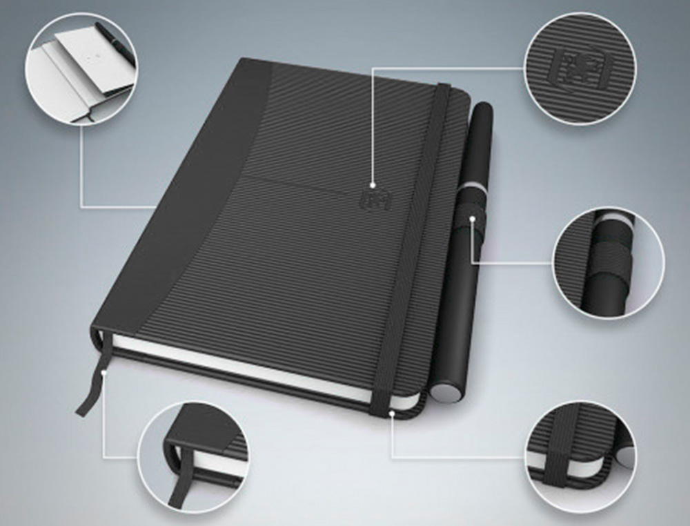 CARNET OXFORD OFFICE SIGNATURE BROCHURE DIMENSION 90X140MM 160 PAGES 90G L6 ASSORTI 10 COULEURS