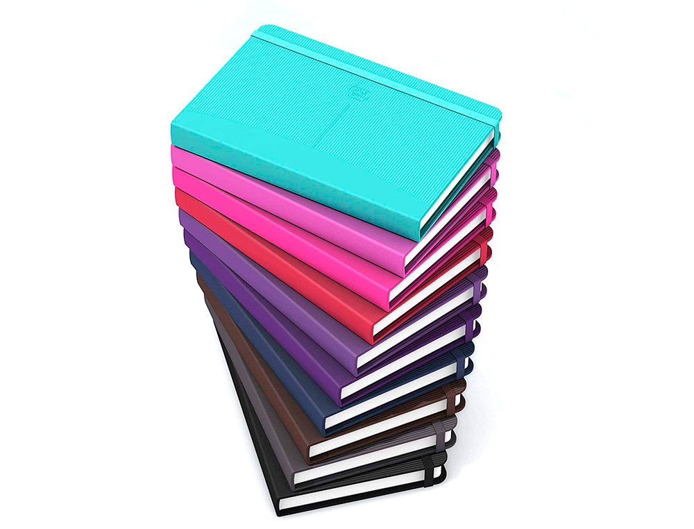 CARNET OXFORD OFFICE SIGNATURE BROCHURE DIMENSION  B5 160 PAGES 90G L6 ASSORTI   10 COULEURS