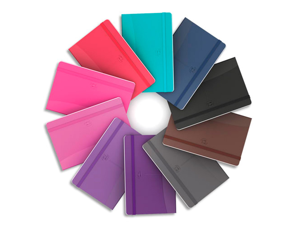 CARNET OXFORD OFFICE SIGNATURE BROCHURE DIMENSION  B5 160 PAGES 90G L6 ASSORTI   10 COULEURS