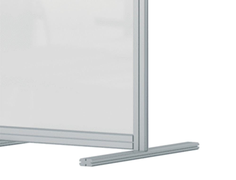 SEPARATEUR NOBO PREMIUM EN PLEXIGLAS TRANSPARENT 800X1000X300MM