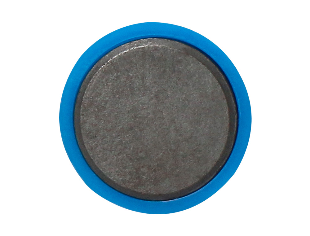 AIMANT LIDERPAPEL ECOUSE PP 35MM POUR TABLEAUX            MAGNETIQUES COLORIS ASSORTIS  BOITE 10 UNITES