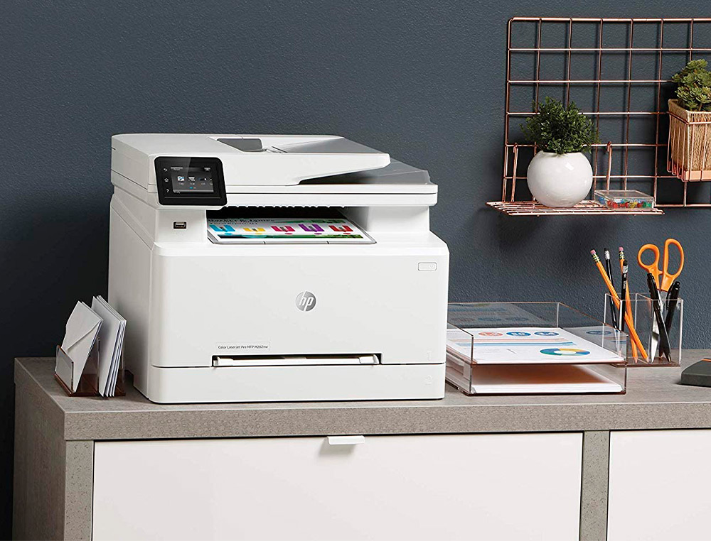 IMPRIMANTE MULTIFONCTION HP COULEUR LASERJET PRO MFP      M282NW ETHERNET WIFI 21PPM 2  BANDEJAS 250 HOJAS SCANNER
