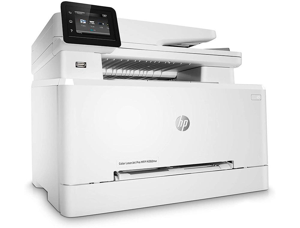 IMPRIMANTE MULTIFONCTION HP COULEUR LASERJET PRO MFP      M282NW ETHERNET WIFI 21PPM 2  BANDEJAS 250 HOJAS SCANNER